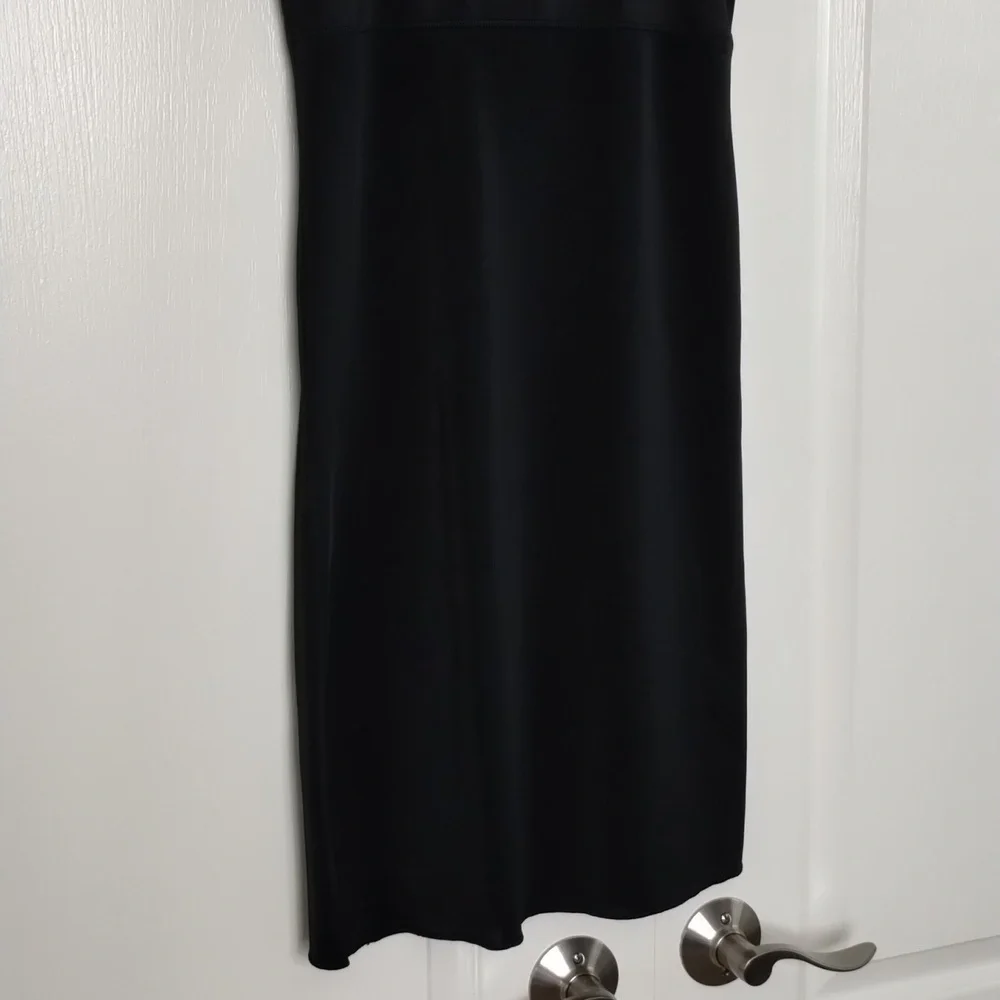 F•I•T black dress bodysuit shape wear READ DESCRIPTION